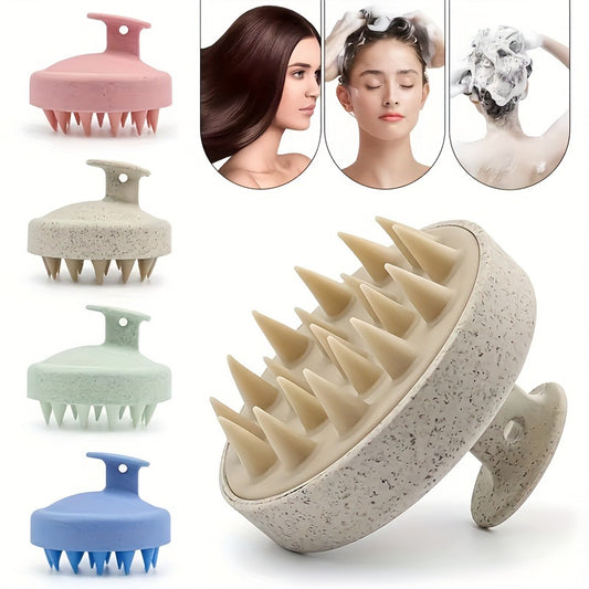 Silicone Shampoo Scalp Massage Brush