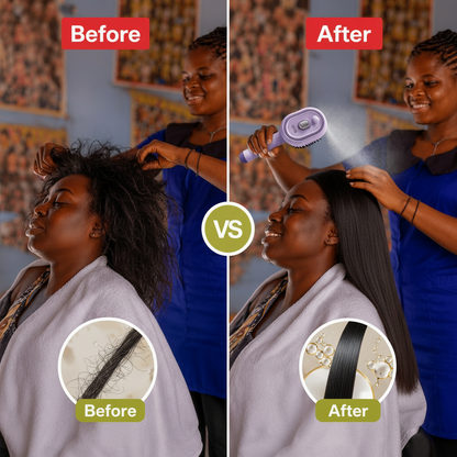 Givéra HydraTouch™ Electric Spray Hair Brush