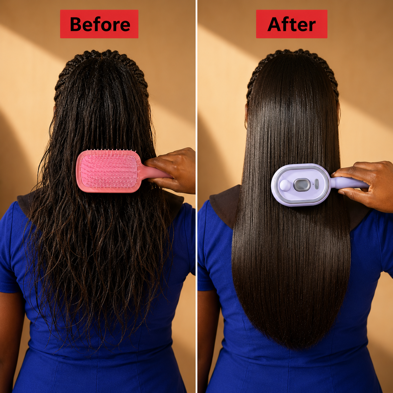 Givéra HydraTouch™ Electric Spray Hair Brush