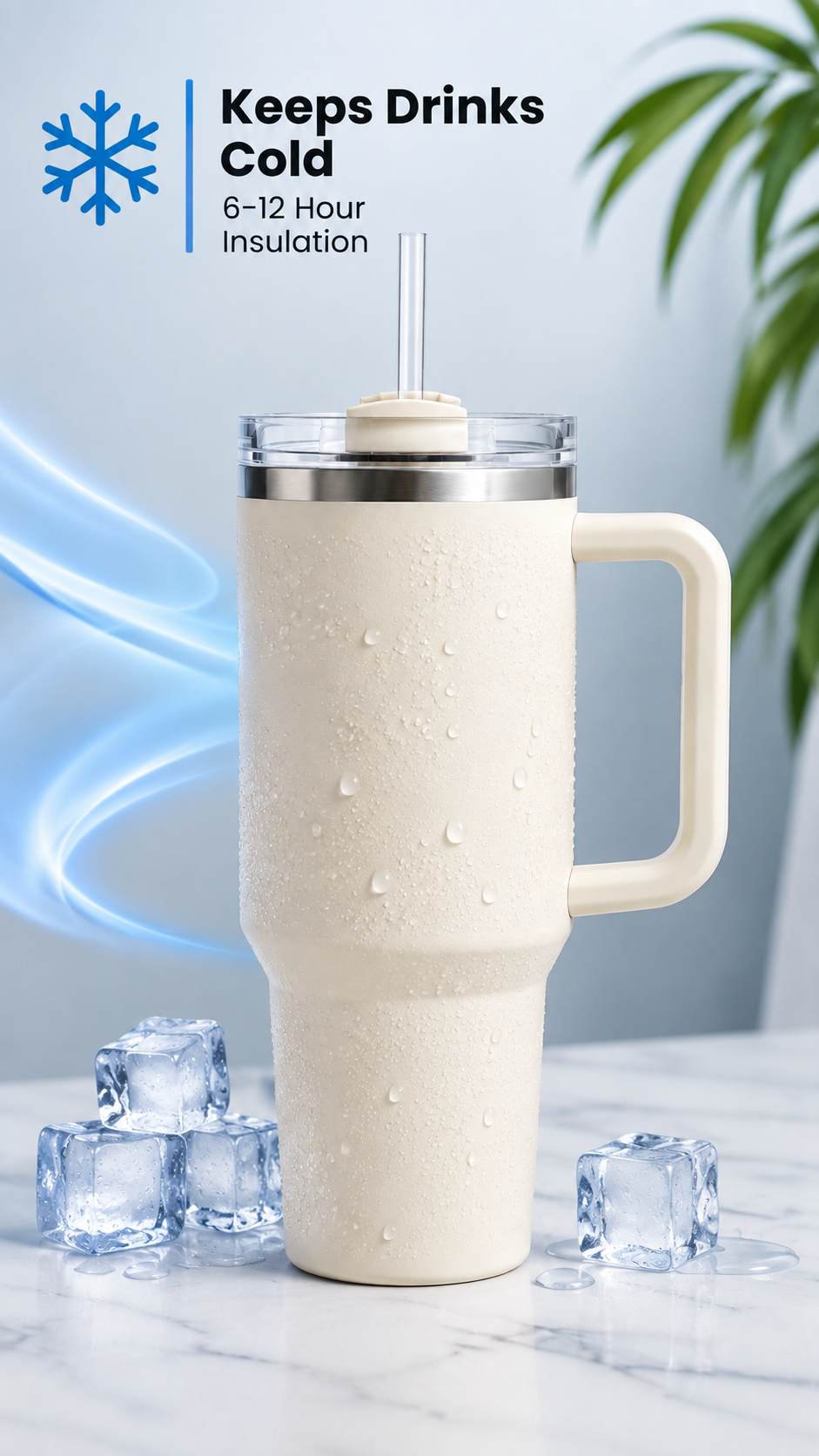 GIVÉRA™ HydraFlow 1200ml Insulated Tumbler