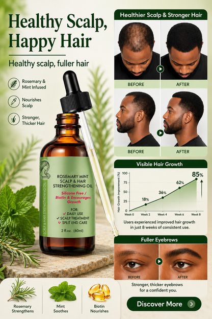 Givéra Rosemary Mint Oil™ – Root Nourishing Hair & Scalp Elixir