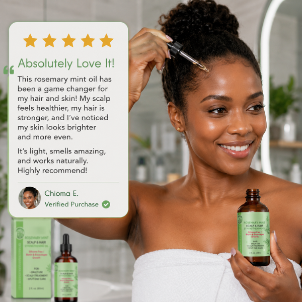 Givéra Rosemary Mint Oil™ – Root Nourishing Hair & Scalp Elixir